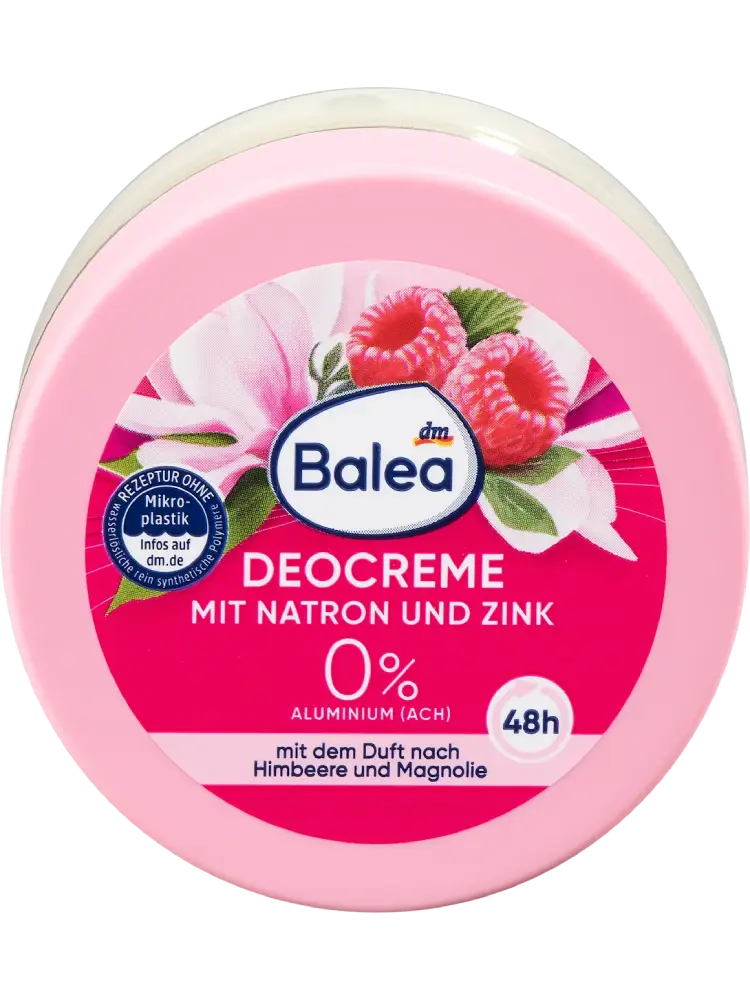 Balea Crème déodorante au bicarbonate de sodium, 50 ml