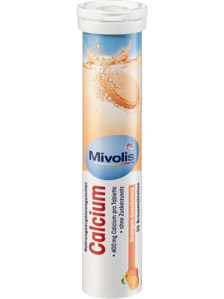 Mivolis Calcium Brausetabletten 20 St, 82 g