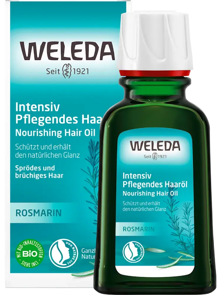 WELEDA Huile capillaire au romarin, 50 ml