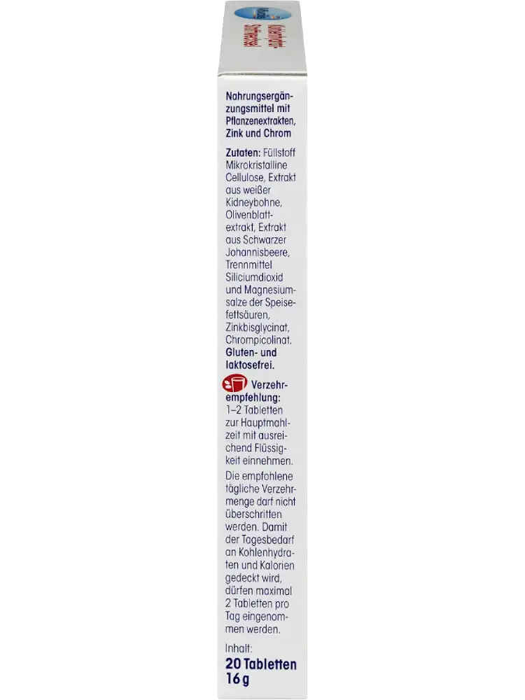 Mivolis Comprimés Métabolisme des glucides, 20 pièces (16 g) - Image 3