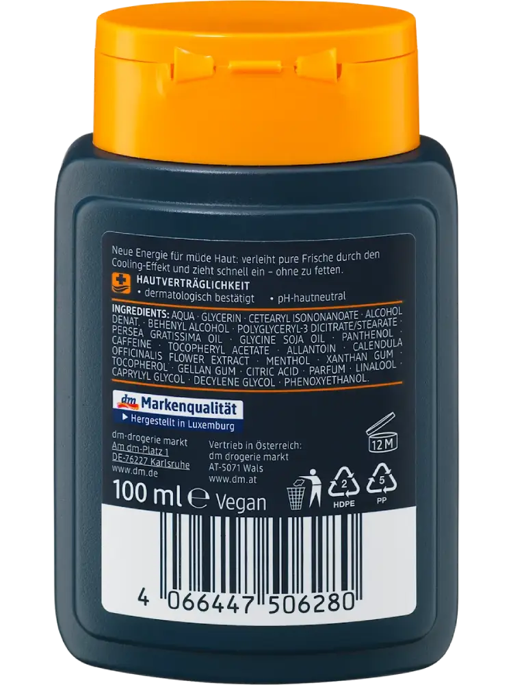 Balea MEN Baume après-rasage Energy, 100 ml - Image 2