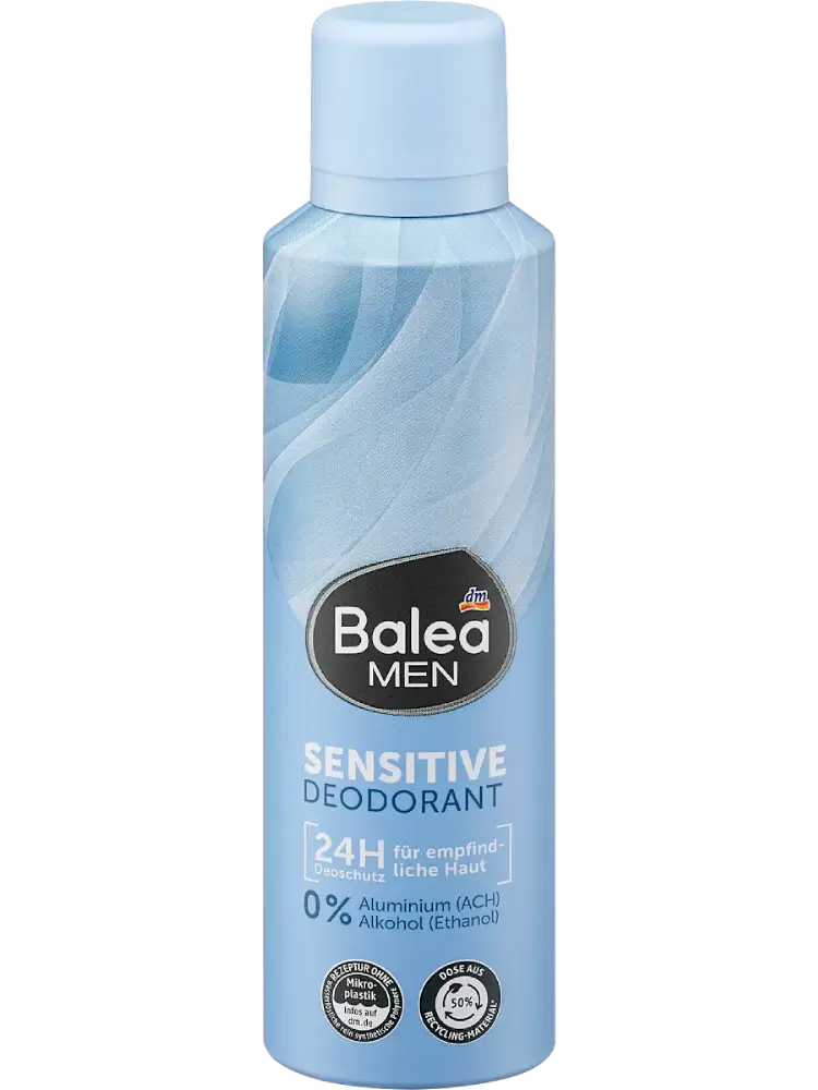 Balea MEN Déodorant spray Sensitive, 200 ml