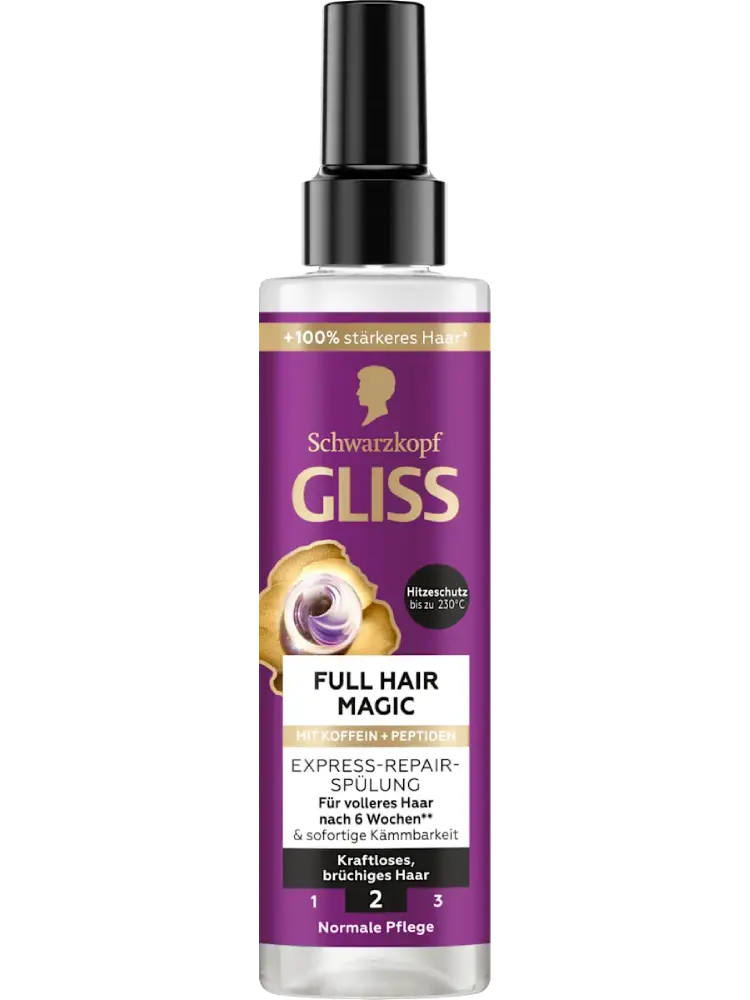 Schwarzkopf GLISS Après-shampooing Express Repair Full Hair Magic, 200 ml