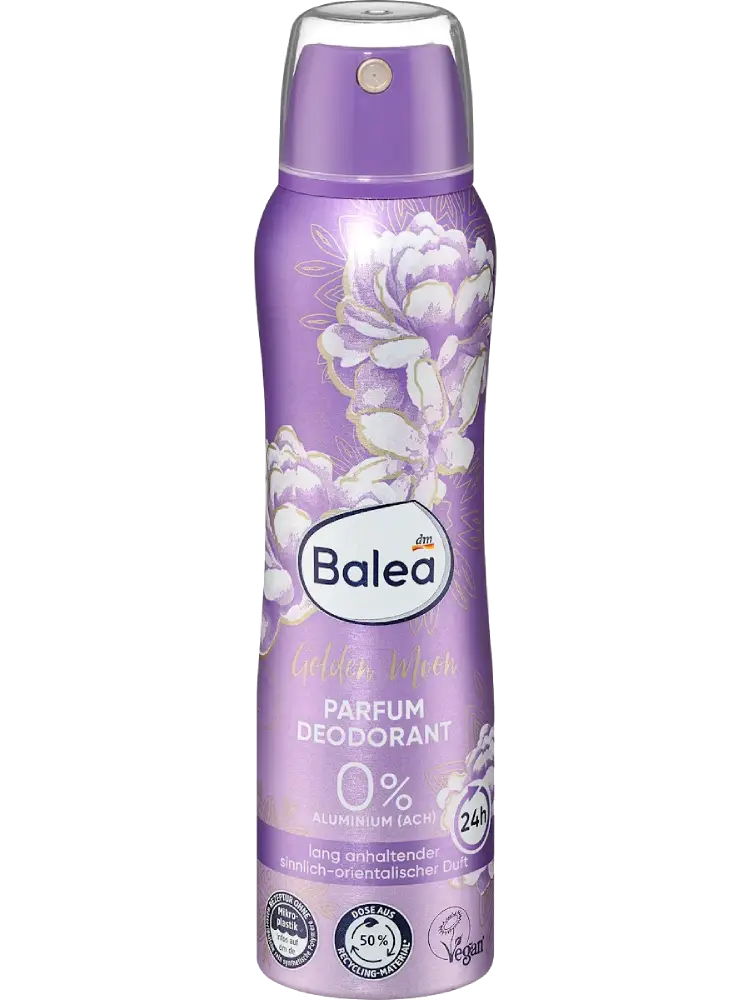 Balea Déodorant spray parfumé Golden Moon, 150 ml