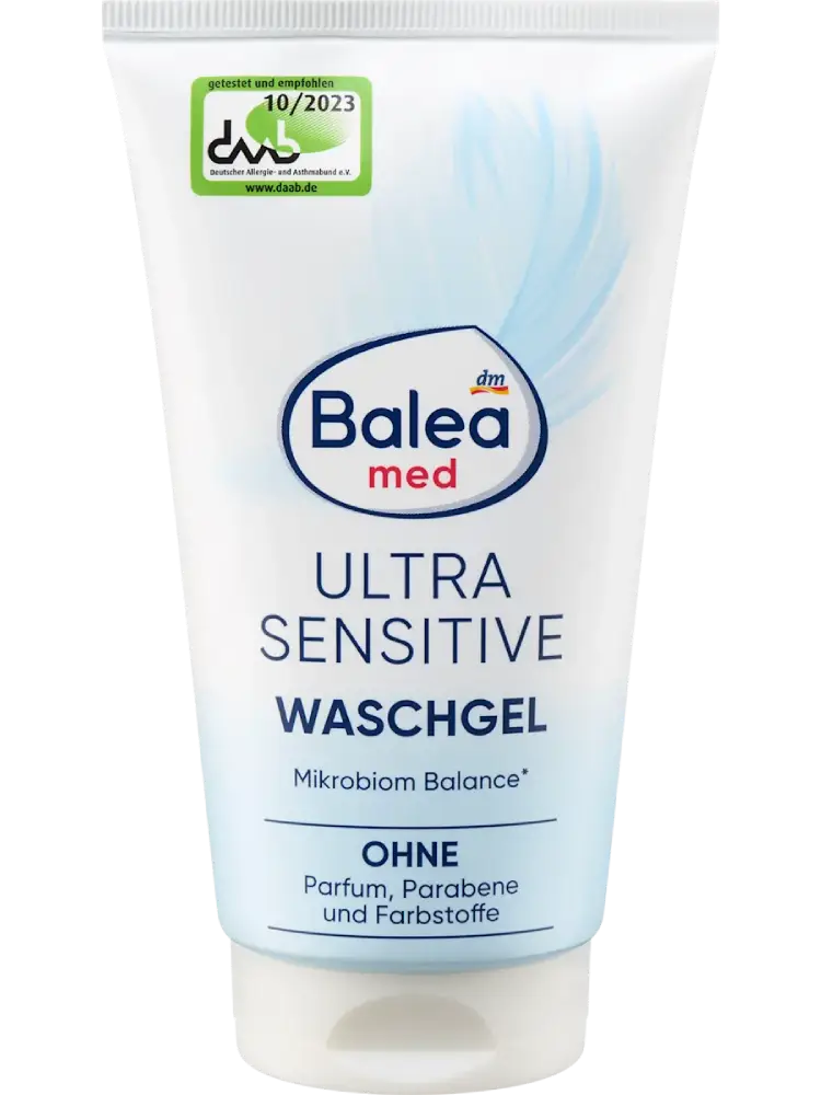 Balea med Gel nettoyant Ultra Sensitive, 150 ml