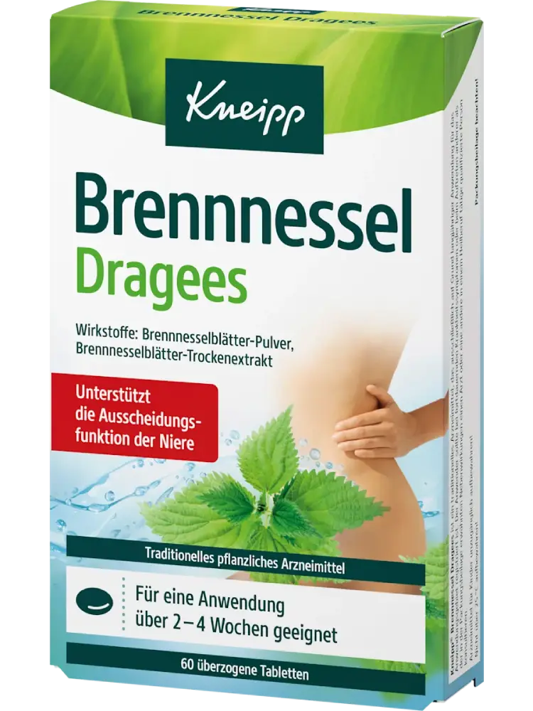 Kneipp Dragées d’ortie, 60 comprimés enrobés