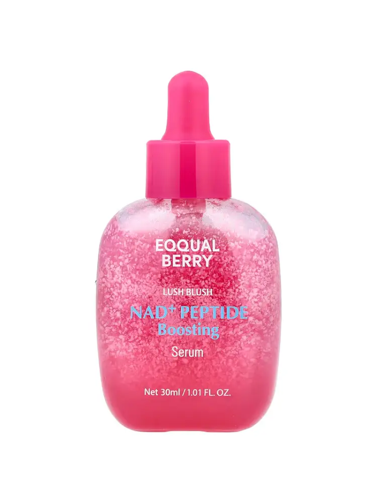 EQQUALBERRY, Lush Blush Sérum booster au NAD + peptides, 30 ml