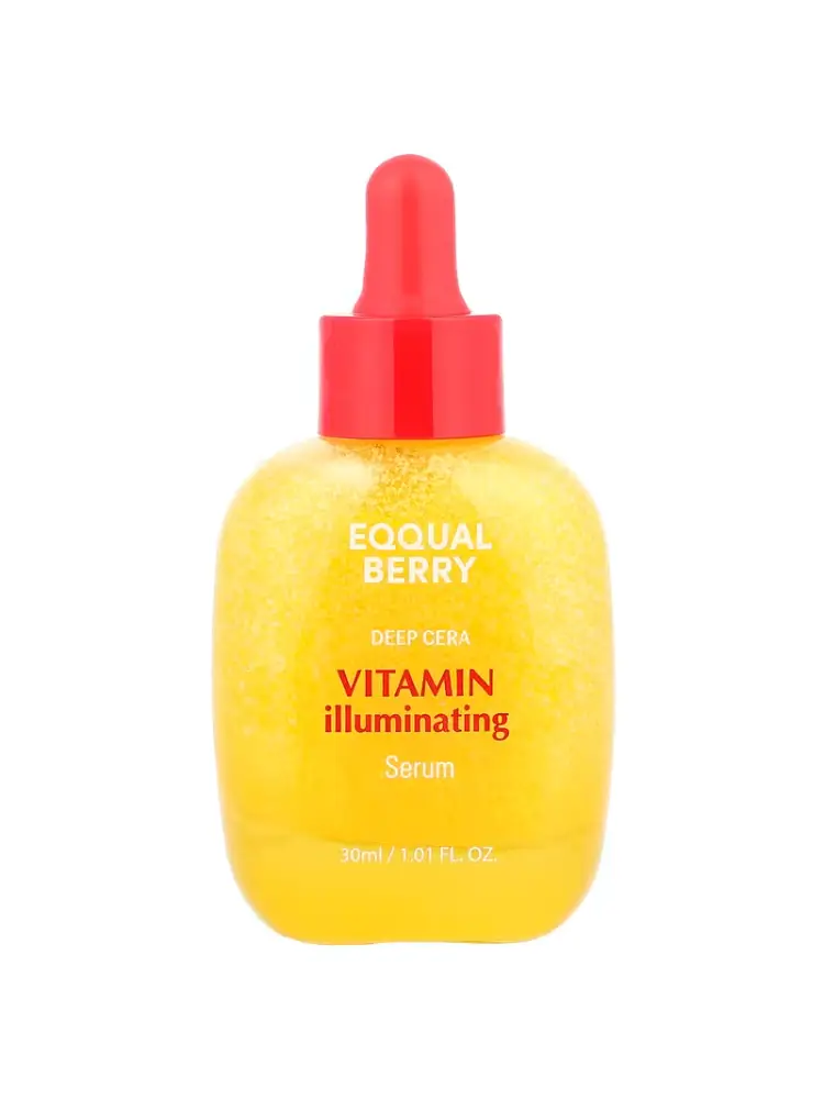 EQQUALBERRY Sérum illuminateur à la vitamine, 30 ml